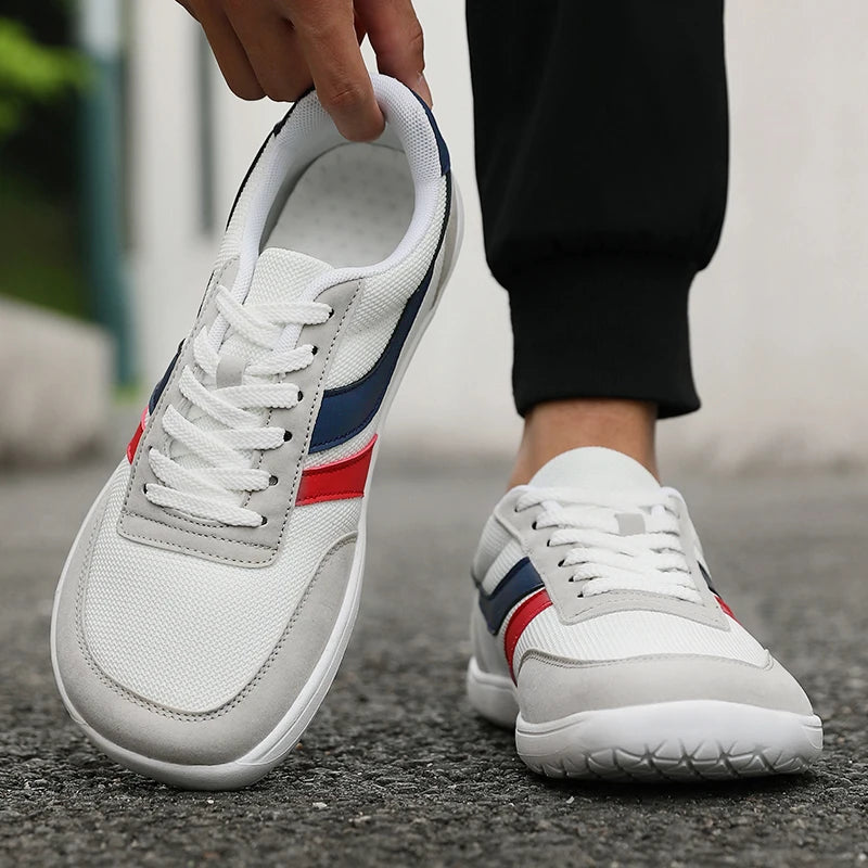 Wide Toe Walking Sneakers – Breathable Casual Shoes with Soft Sole, Comfortable Mesh Trainers for Everyday Wear