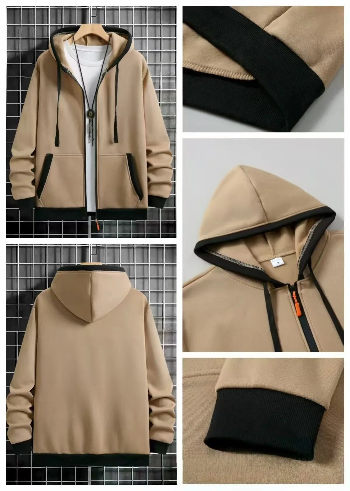 ErgonTrim | Contrast Edge Hoodie