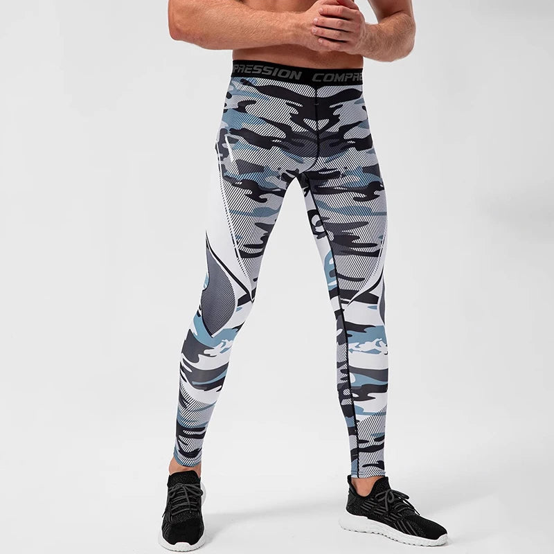 Men’s Compression Pants – Athletic Training Leggings for Gym, Running, Cycling & Sports – Quick Dry, Skinny Fit Workout Tights