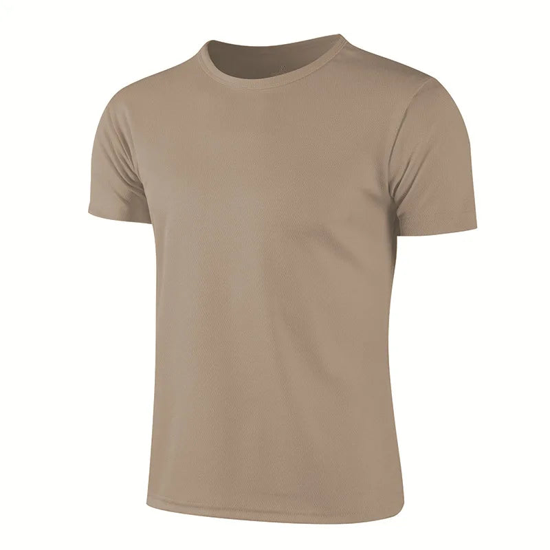 Men & Women Quick Dry Sports T-Shirt – Breathable Short Sleeve Gym Top for Running, Training, and Fitness | Unisex Moisture-Wicking Activewear Jersey