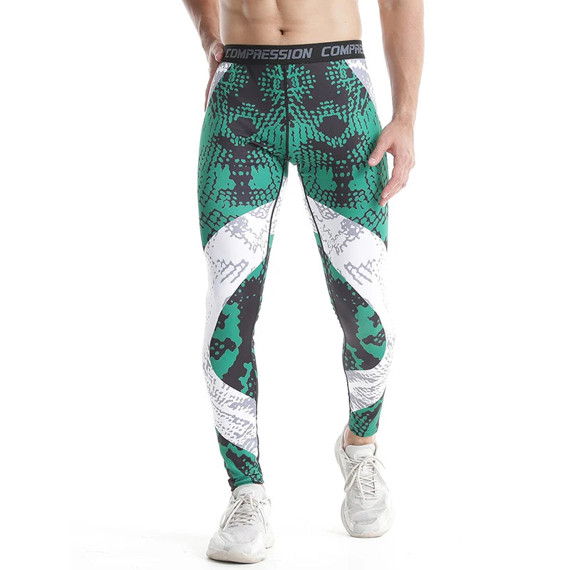 Men’s Compression Pants – Athletic Training Leggings for Gym, Running, Cycling & Sports – Quick Dry, Skinny Fit Workout Tights