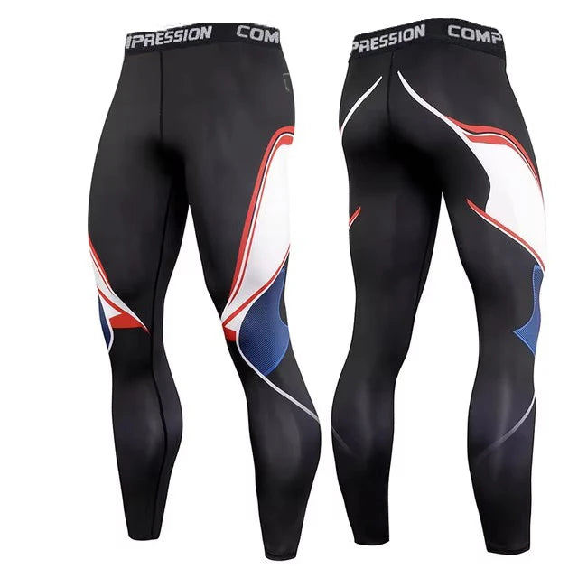 Men’s Compression Pants – Athletic Training Leggings for Gym, Running, Cycling & Sports – Quick Dry, Skinny Fit Workout Tights