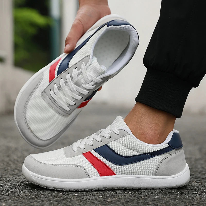 Wide Toe Walking Sneakers – Breathable Casual Shoes with Soft Sole, Comfortable Mesh Trainers for Everyday Wear
