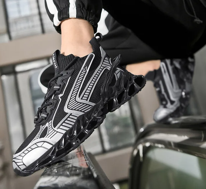 Men's Fashion Sneakers – Breathable Casual Running Shoes, Lightweight Sports Trainers, Comfortable Athletic Footwear