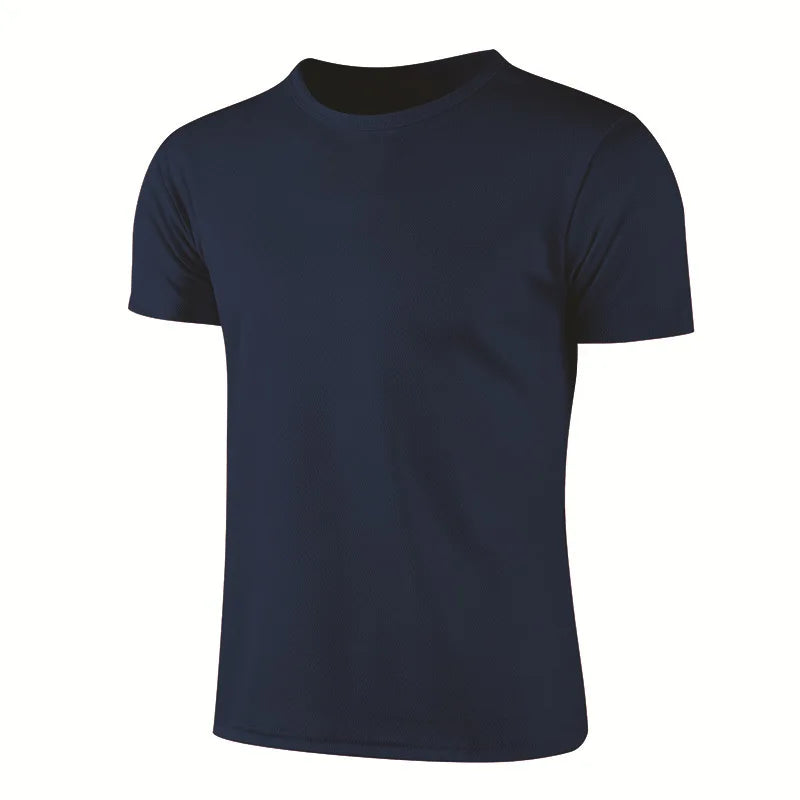 Men & Women Quick Dry Sports T-Shirt – Breathable Short Sleeve Gym Top for Running, Training, and Fitness | Unisex Moisture-Wicking Activewear Jersey