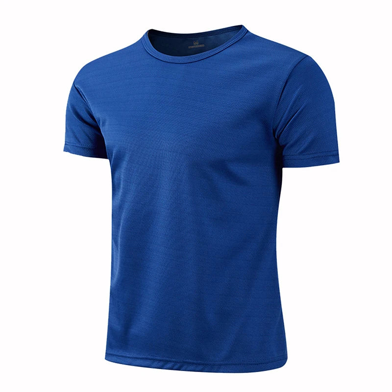 Men & Women Quick Dry Sports T-Shirt – Breathable Short Sleeve Gym Top for Running, Training, and Fitness | Unisex Moisture-Wicking Activewear Jersey