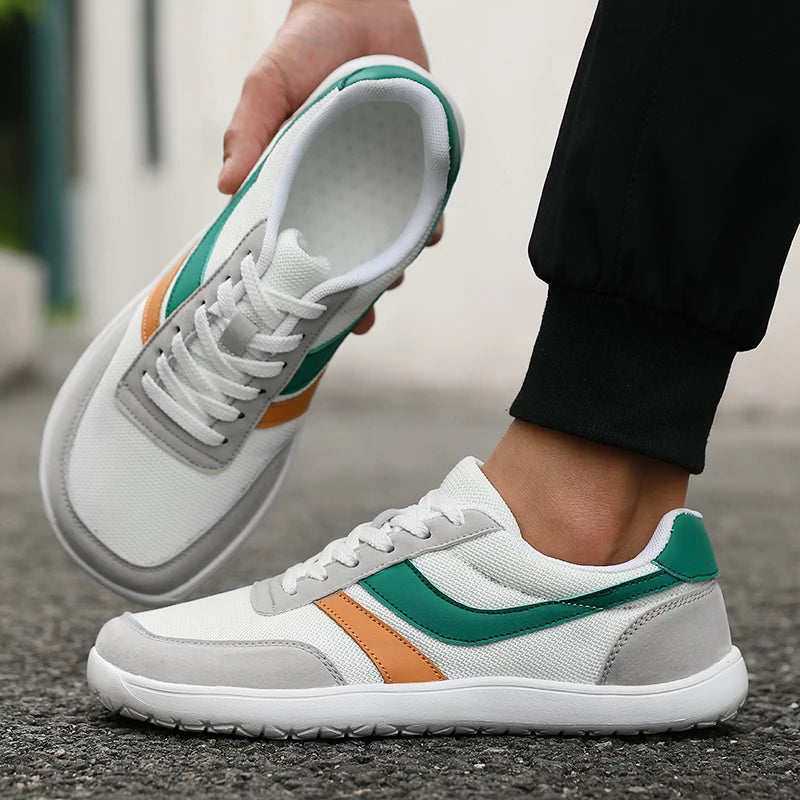 Wide Toe Walking Sneakers – Breathable Casual Shoes with Soft Sole, Comfortable Mesh Trainers for Everyday Wear