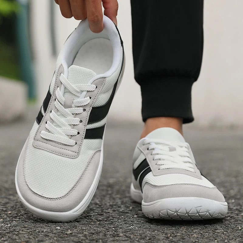 Wide Toe Walking Sneakers – Breathable Casual Shoes with Soft Sole, Comfortable Mesh Trainers for Everyday Wear