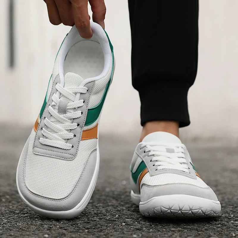 Wide Toe Walking Sneakers – Breathable Casual Shoes with Soft Sole, Comfortable Mesh Trainers for Everyday Wear