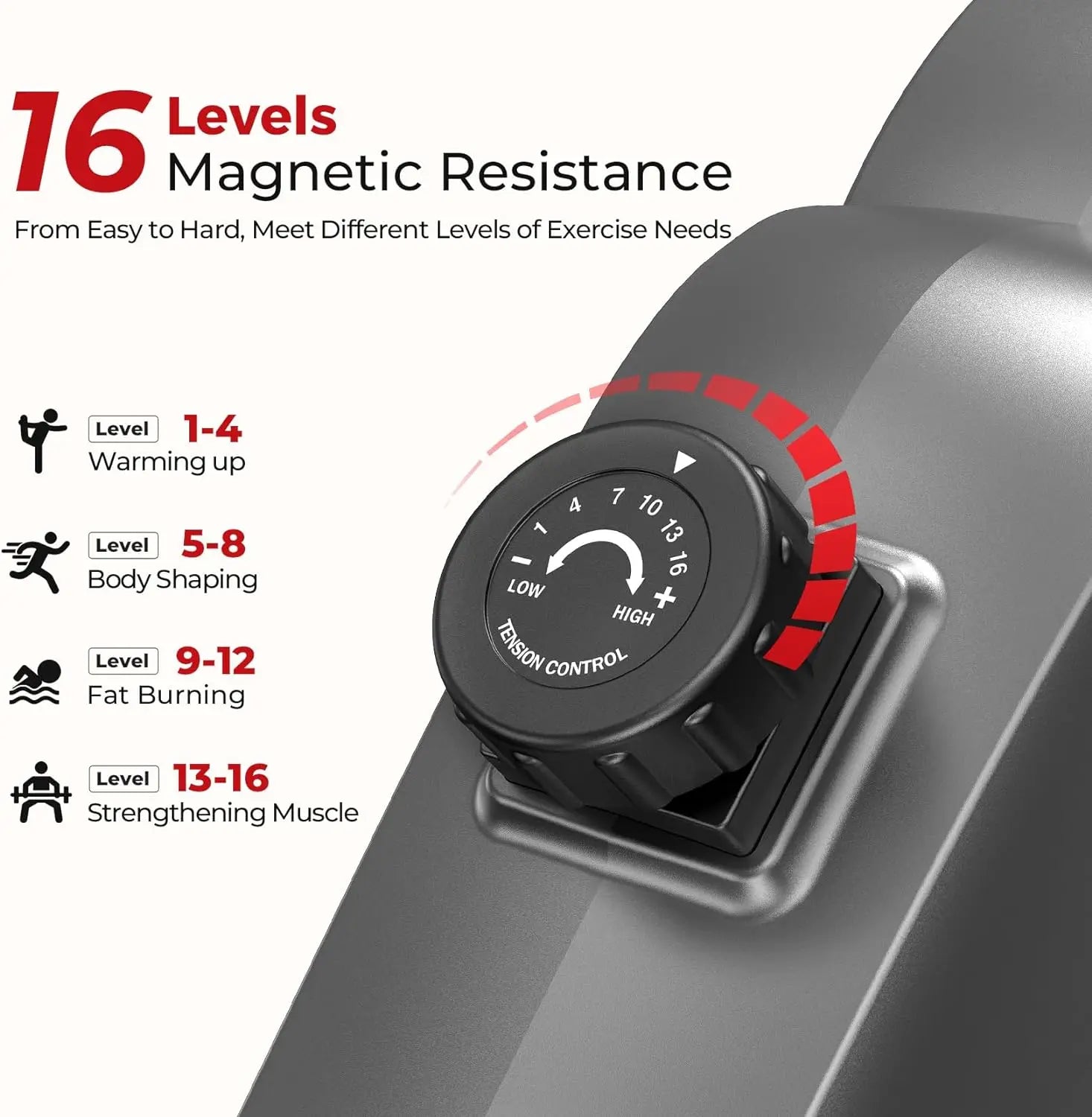 Ergonspace Magnetic Rowing Machine