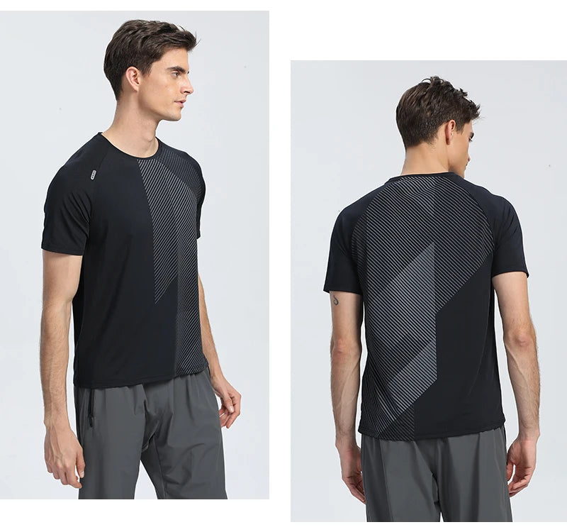 Men's Quick-Dry Running T-Shirt – Breathable Fitness Training Top for Gym, Jogging & Sports