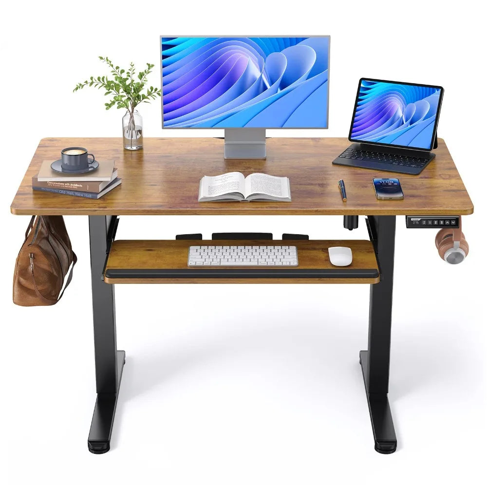 Ergonspace Desk with a shelf