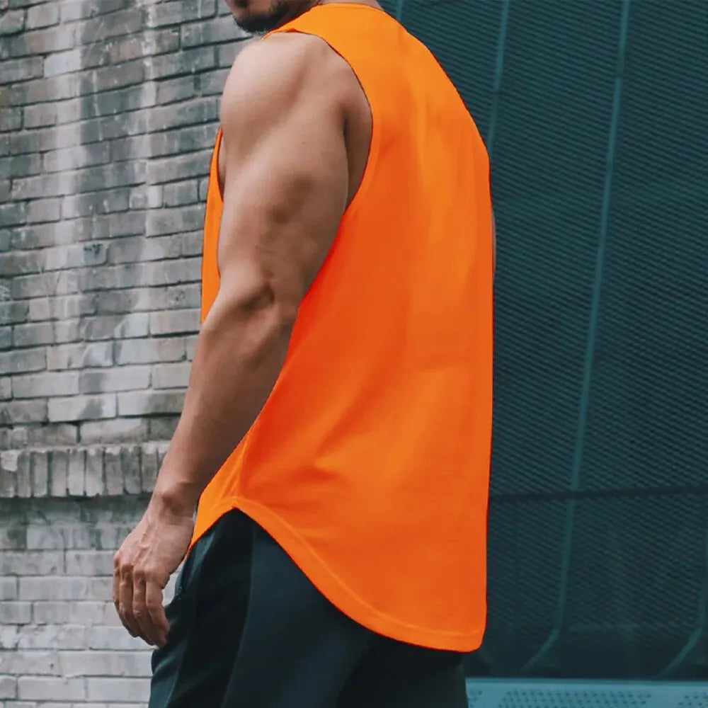 Men’s Quick-Dry Sports Tank Top – Loose Fit Sleeveless Shirt for Running, Training & Basketball