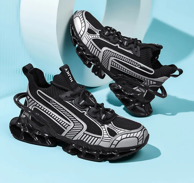 Men's Fashion Sneakers – Breathable Casual Running Shoes, Lightweight Sports Trainers, Comfortable Athletic Footwear