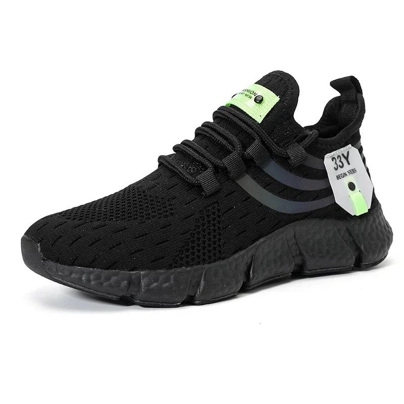 Casual Breathable Sneakers – Lightweight Mesh Running Shoes for Walking, Jogging & Outdoor Sports