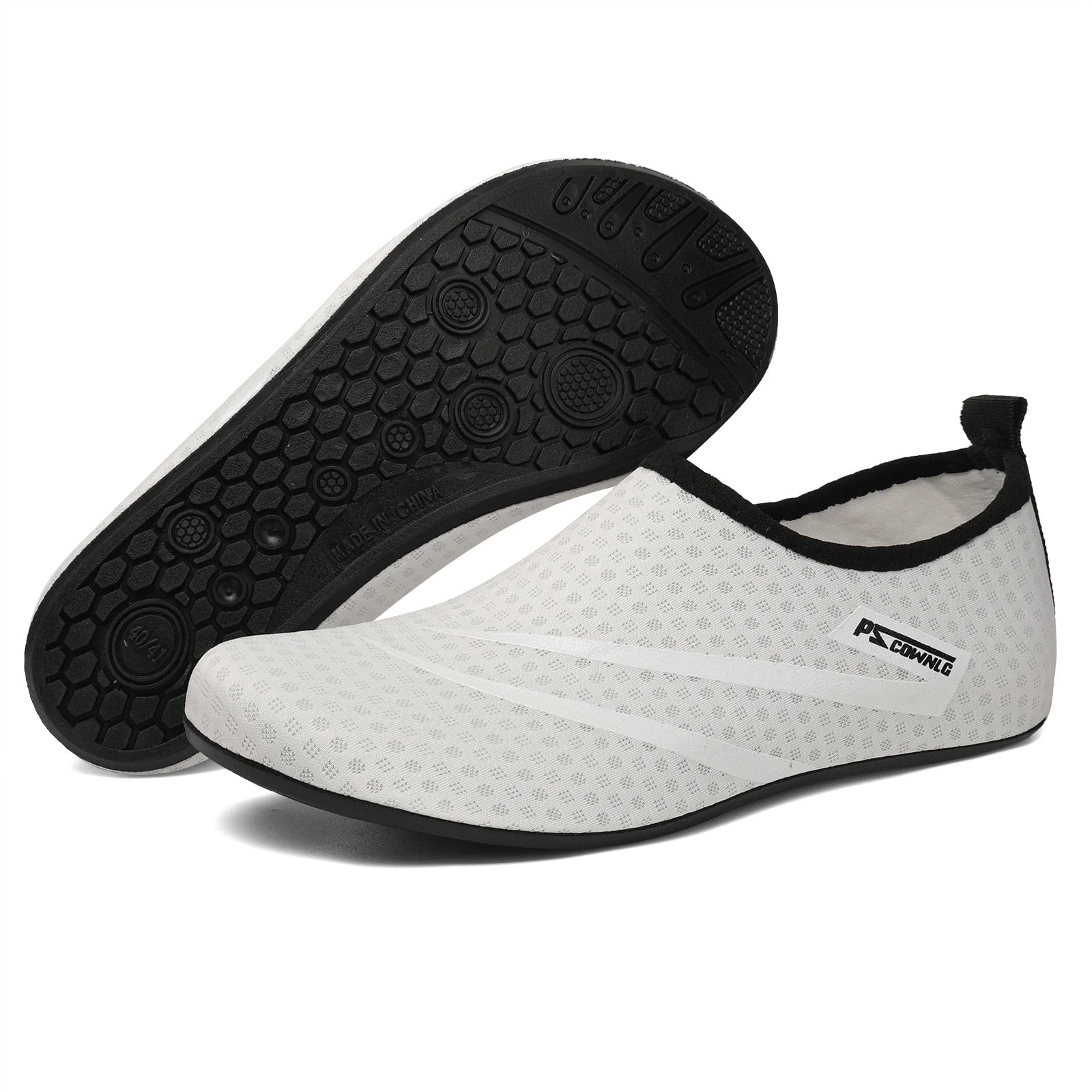 Men’s Water Shoes – Quick-Dry Aqua Socks for Swimming, Diving, Surfing, Beach & Barefoot Sports