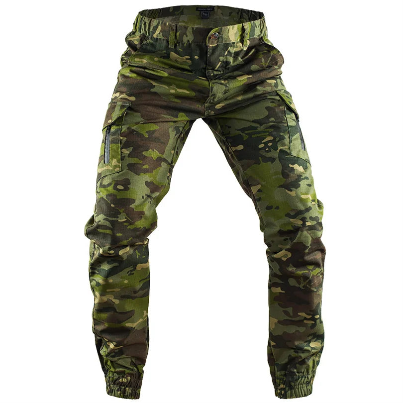 Tactical Joggers Outdoor Ripstop Cargo Pants Working Clothing Hiking Trousers Men's Streetwear