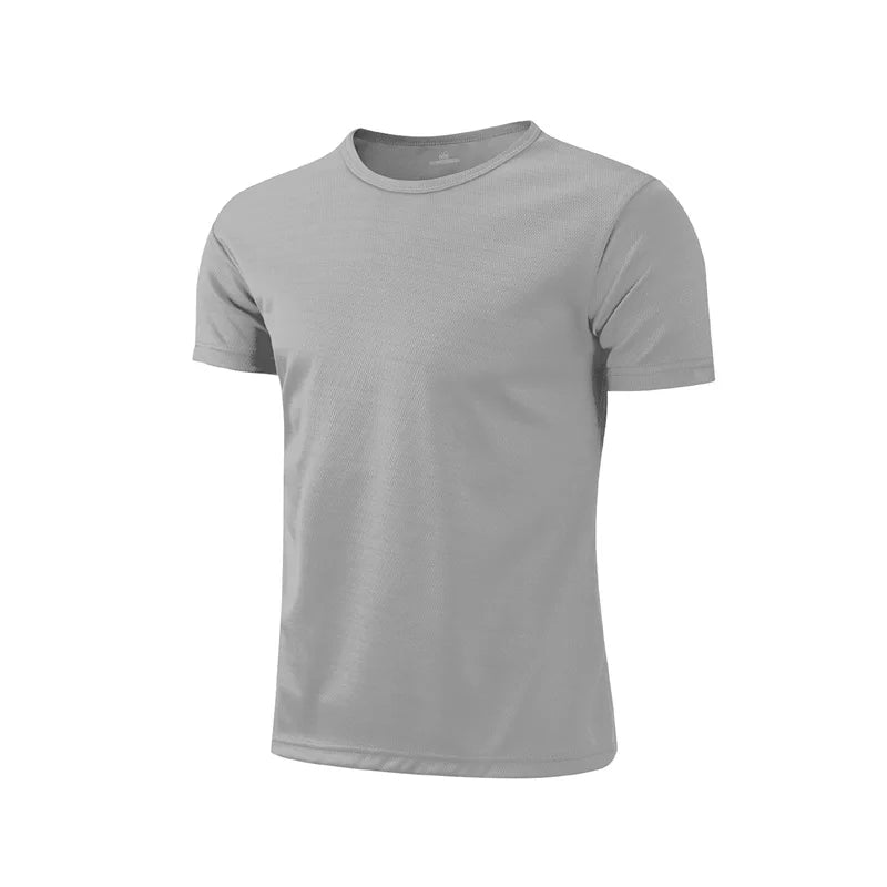Men & Women Quick Dry Sports T-Shirt – Breathable Short Sleeve Gym Top for Running, Training, and Fitness | Unisex Moisture-Wicking Activewear Jersey