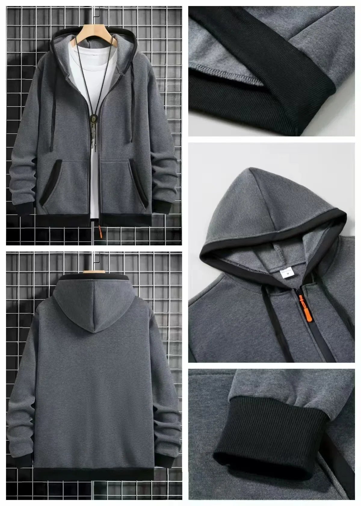 ErgonTrim | Contrast Edge Hoodie