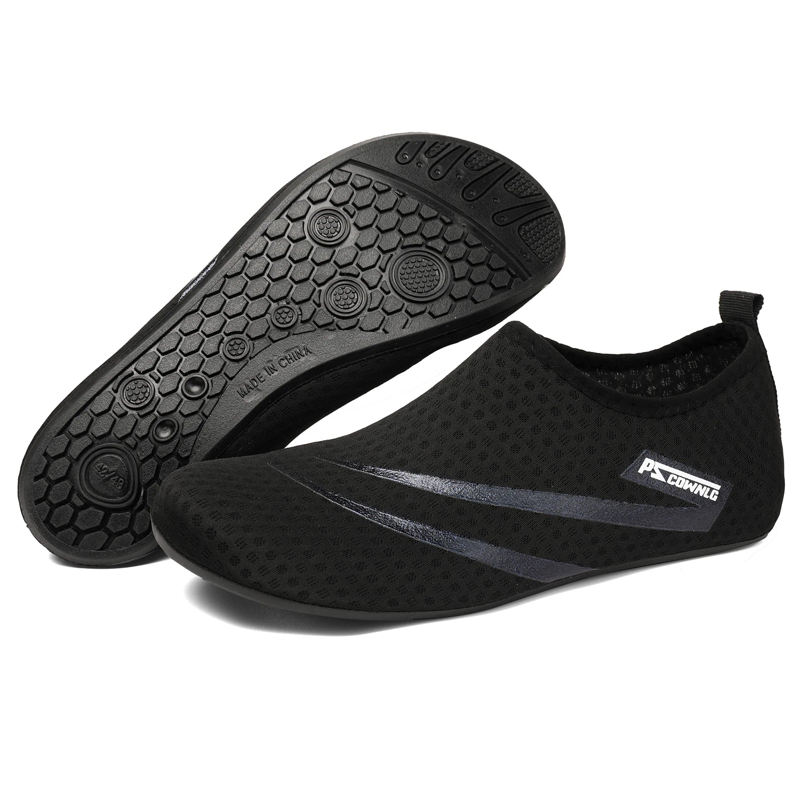 Men’s Water Shoes – Quick-Dry Aqua Socks for Swimming, Diving, Surfing, Beach & Barefoot Sports