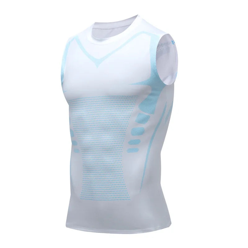 Men’s Compression Shirt for Slimming and Hiding Belly, Love Handles, and Gynecomastia | ErgonBoost 2.0