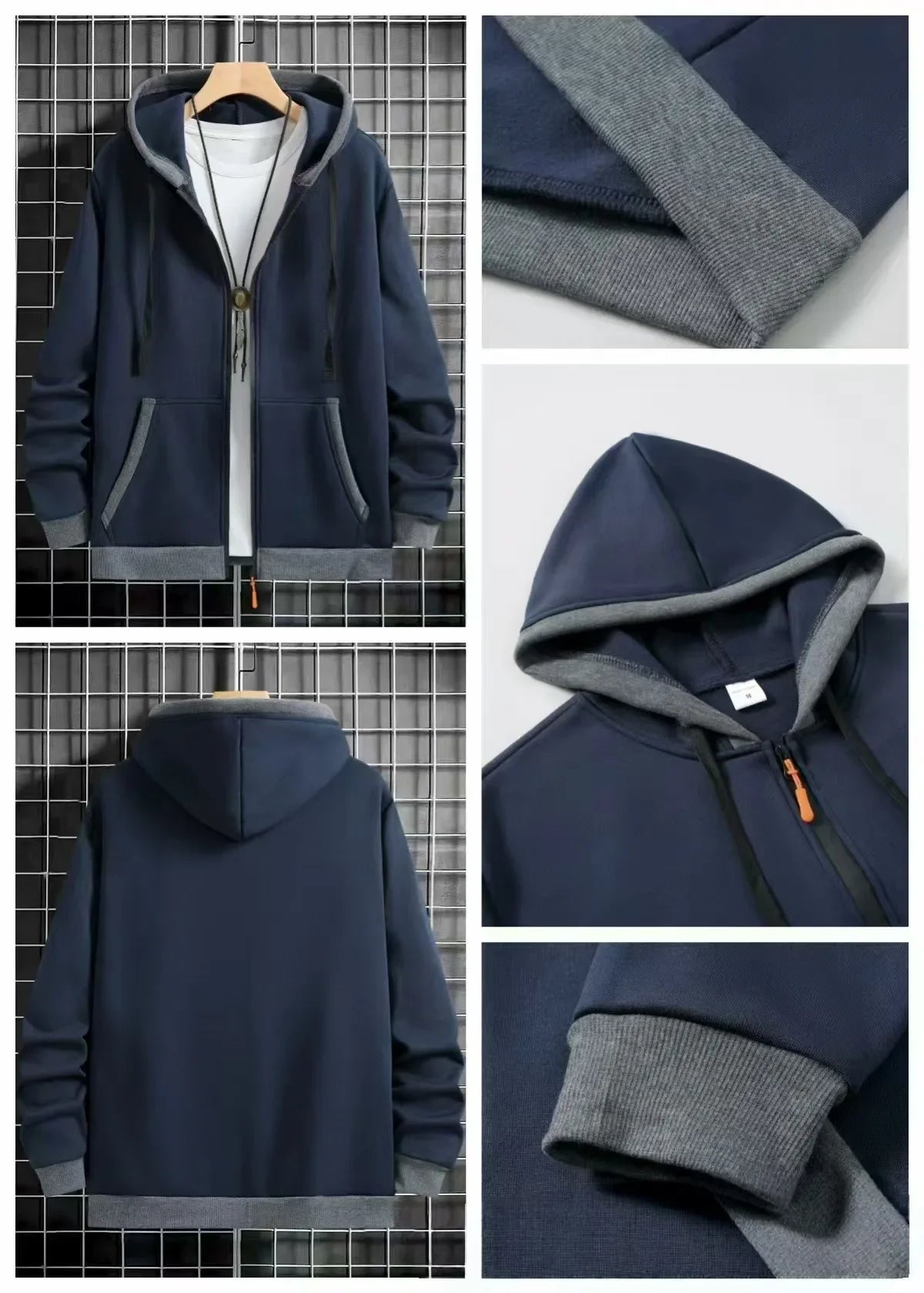 ErgonTrim | Contrast Edge Hoodie