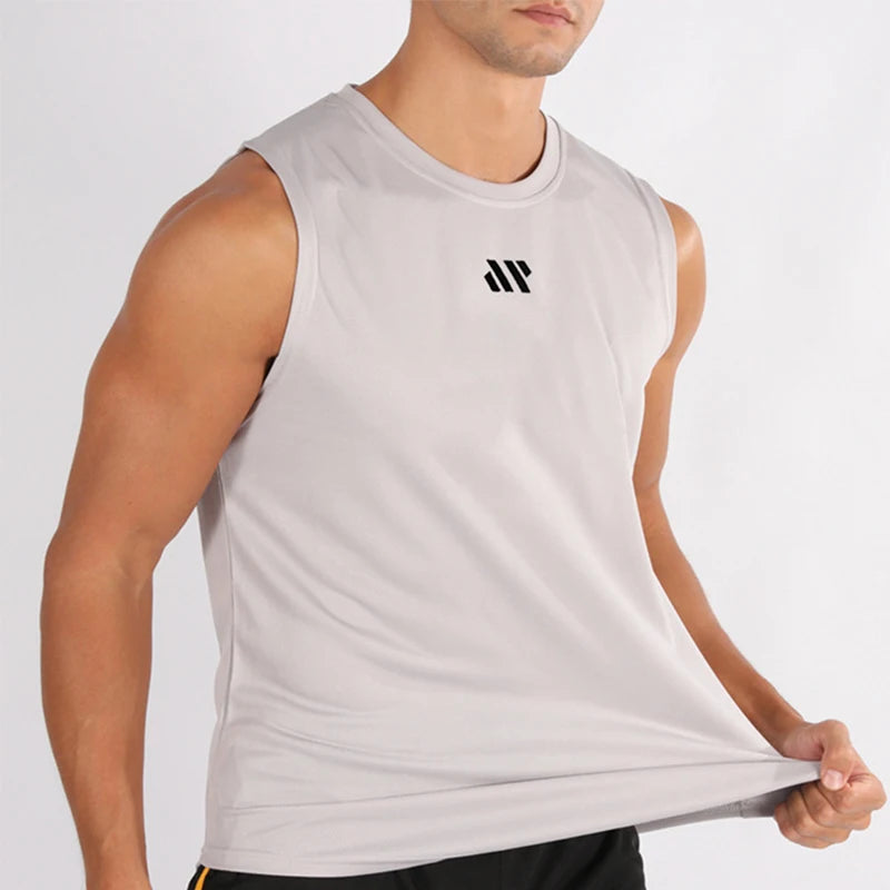 Men’s Sleeveless Fitness Training Vest – Lightweight Gym & Running Tank Top, shirt