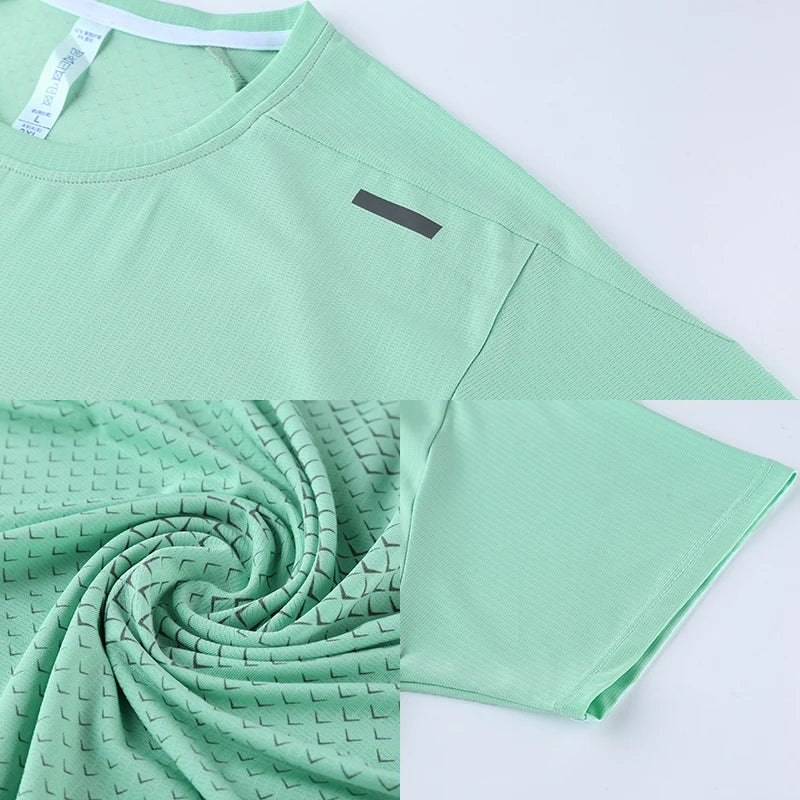 Men's Quick-Dry Running T-Shirt – Breathable Fitness Training Top for Gym, Jogging & Sports