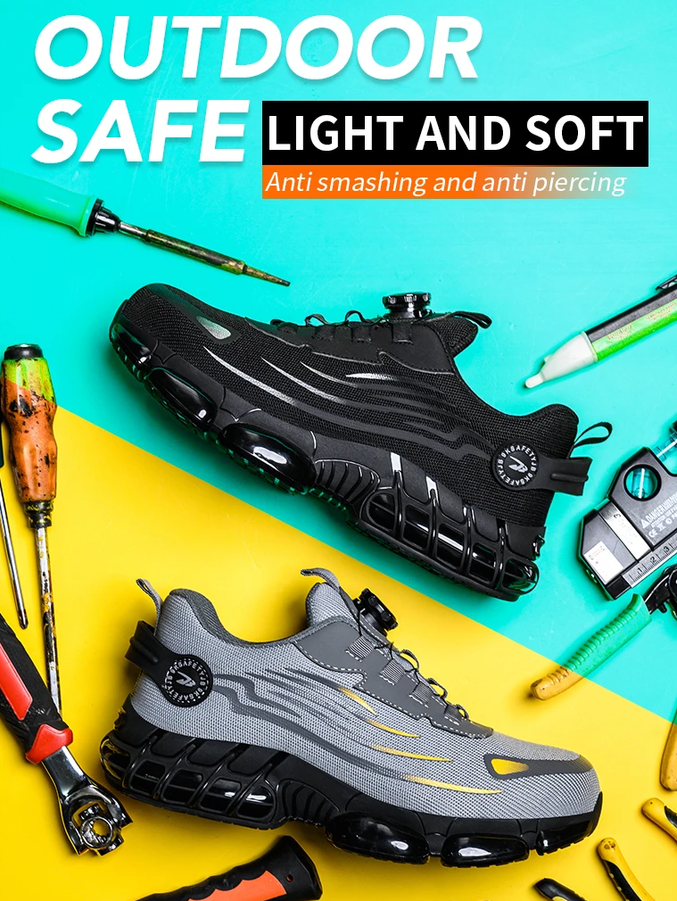 ErgonForge | Steel Safety Shoes