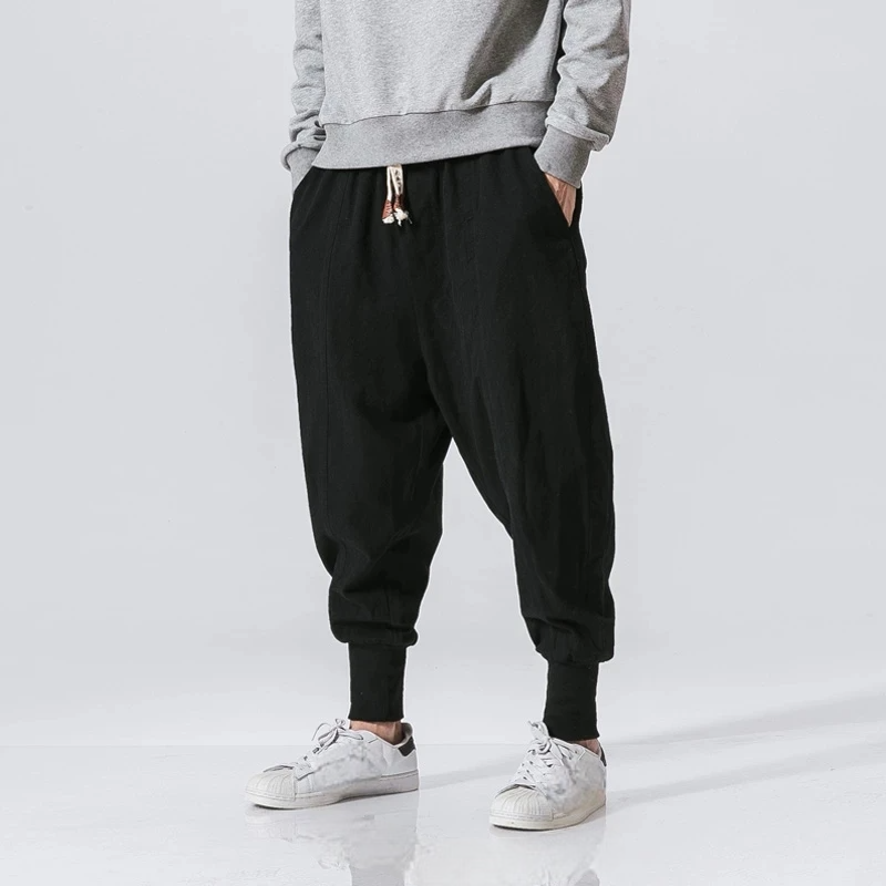 ErgonAura | Linen Harem Pants