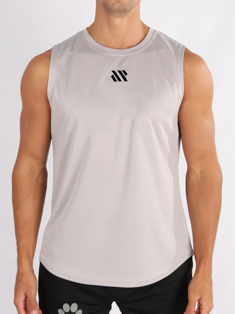 Men’s Sleeveless Fitness Training Vest – Lightweight Gym & Running Tank Top, shirt