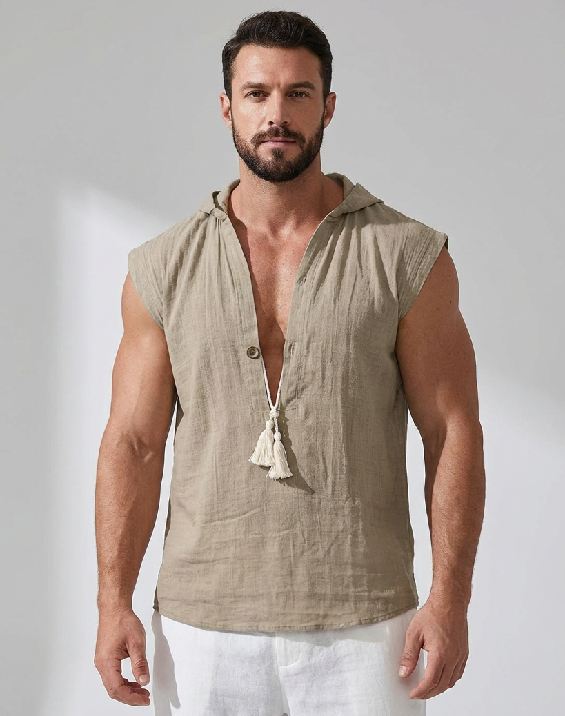 ErgonLoom | Linen Casual Tank
