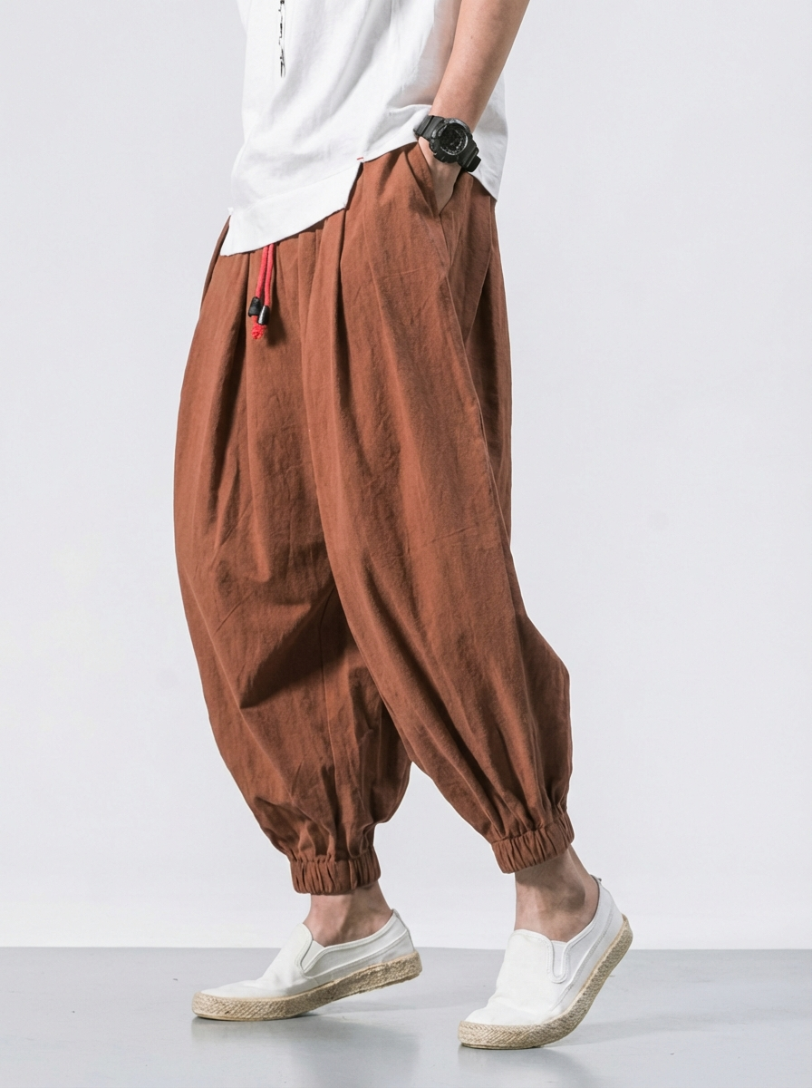 ErgonTao | Oversized Casual Trousers