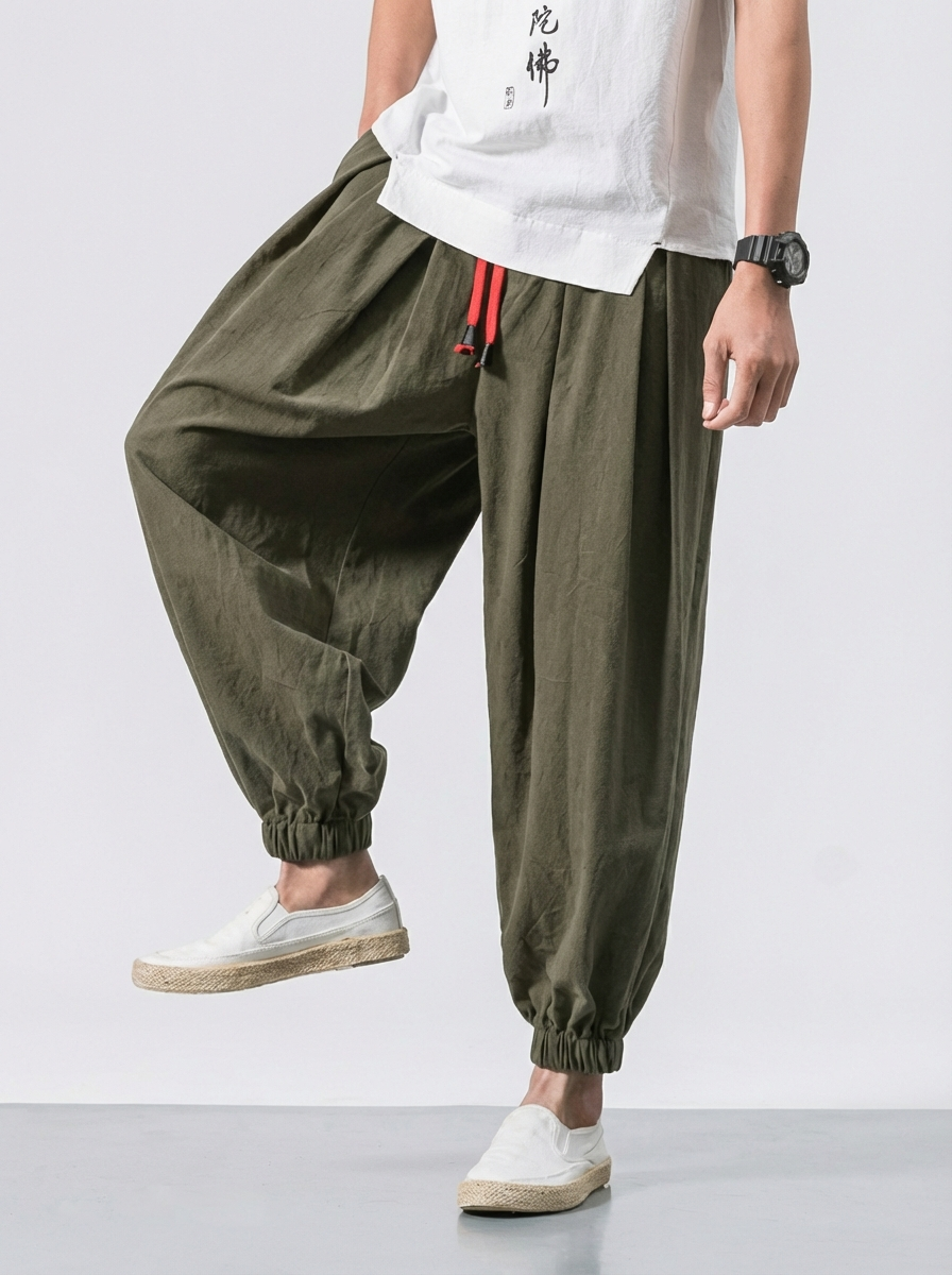 ErgonTao | Oversized Casual Trousers