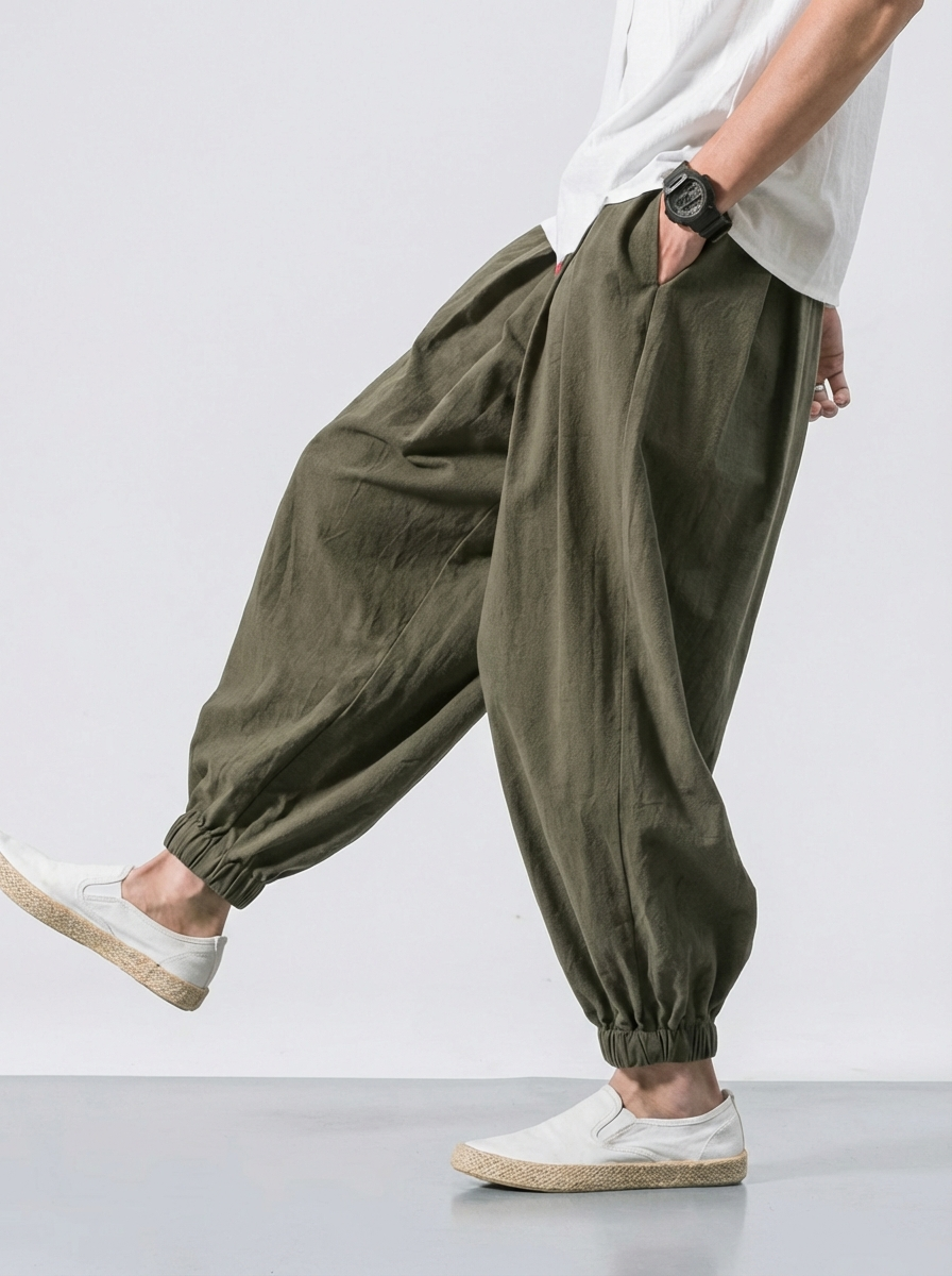 ErgonTao | Oversized Casual Trousers