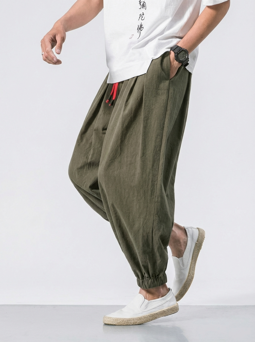 ErgonTao | Oversized Casual Trousers