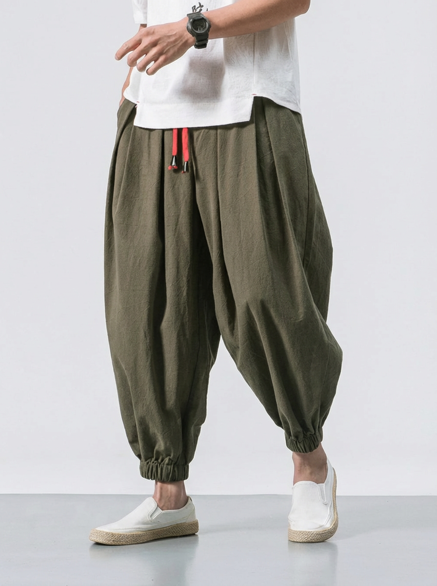 ErgonTao | Oversized Casual Trousers