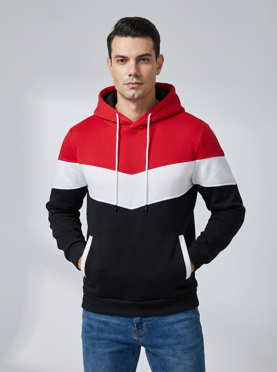 ErgonBlock | Patchwork Thermal Hoodie