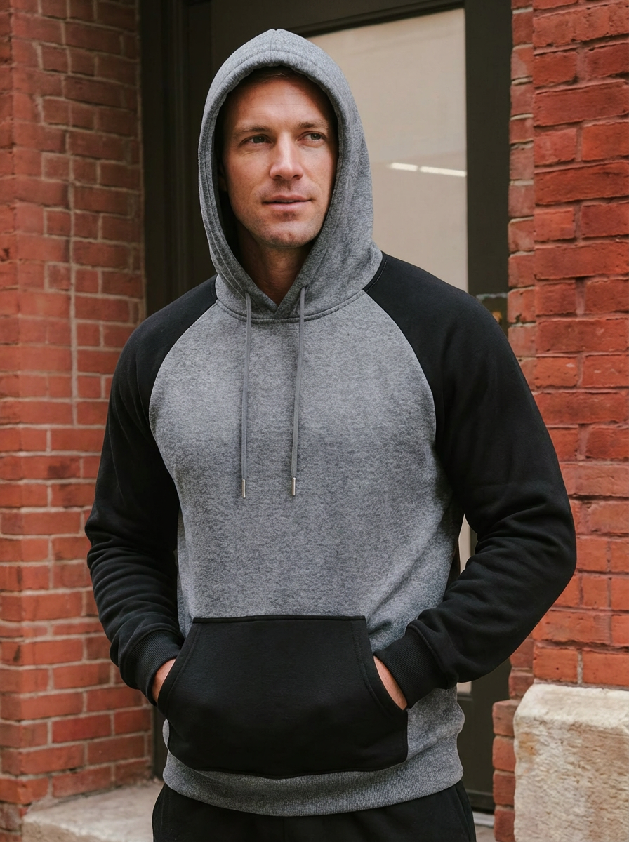 ErgonShift | Color Block Hoodie