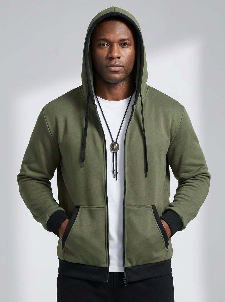 ErgonTrim | Contrast Edge Hoodie
