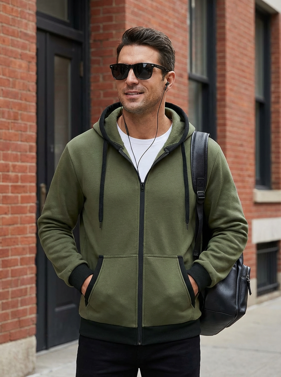 ErgonTrim | Contrast Edge Hoodie