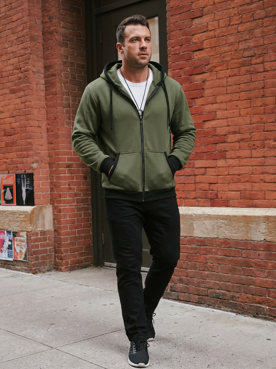 ErgonTrim | Contrast Edge Hoodie