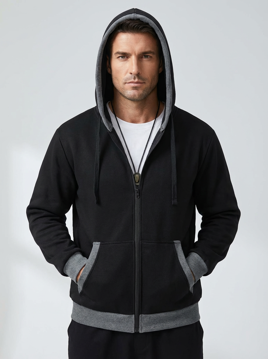 ErgonTrim | Contrast Edge Hoodie