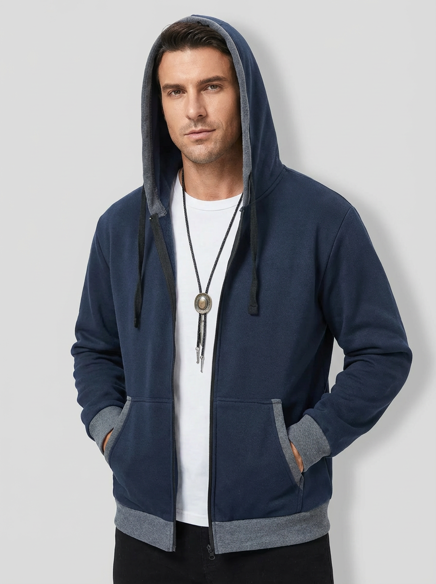 ErgonTrim | Contrast Edge Hoodie