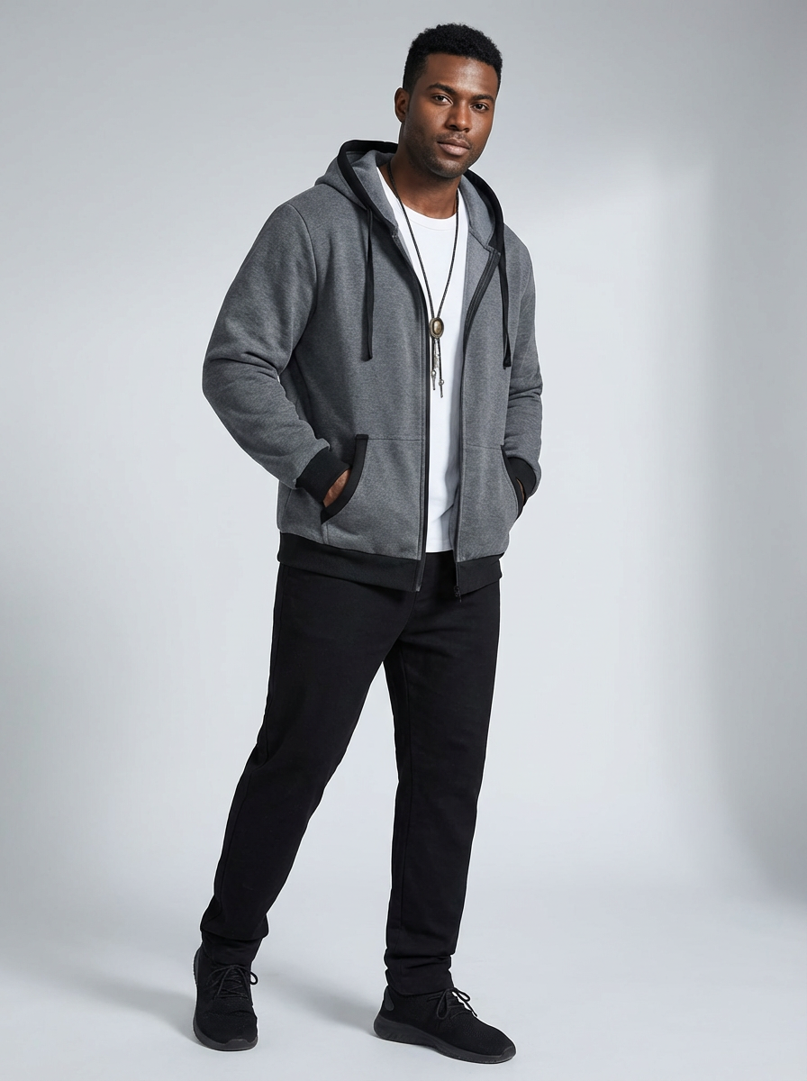 ErgonTrim | Contrast Edge Hoodie