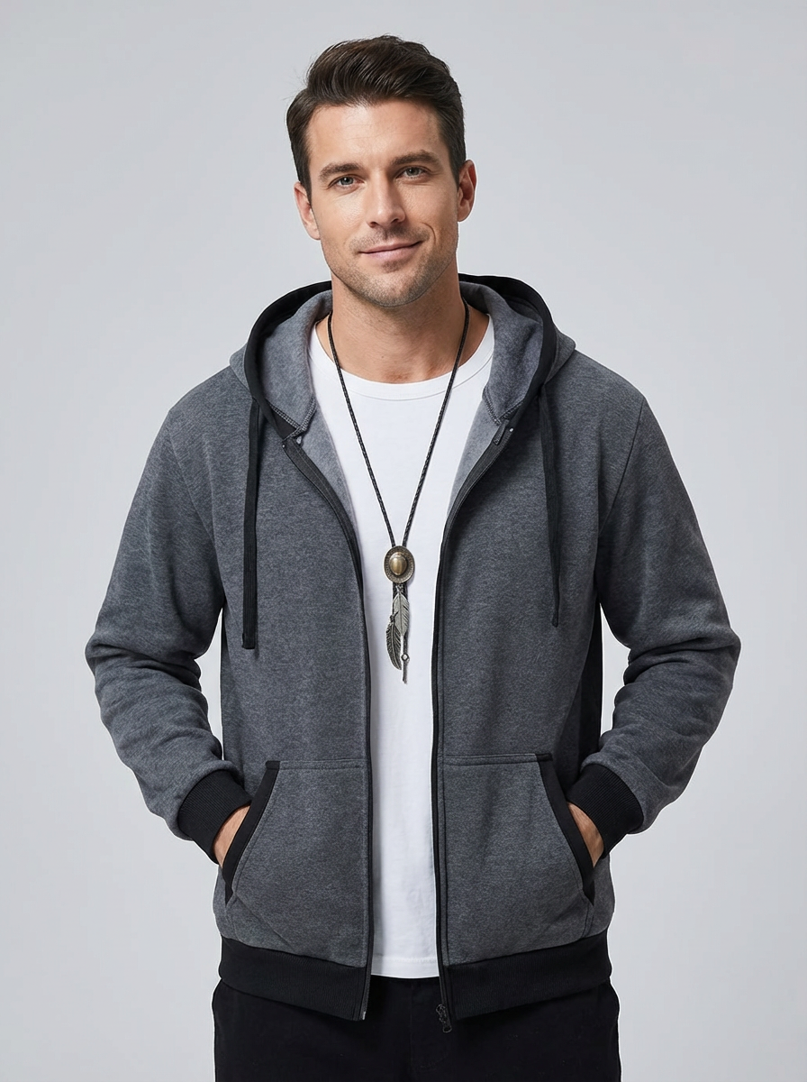 ErgonTrim | Contrast Edge Hoodie