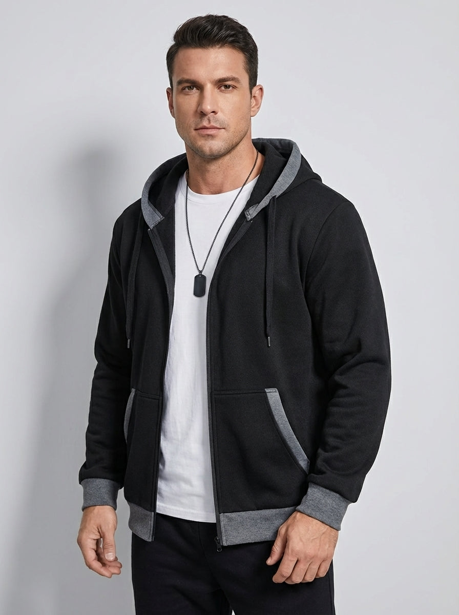 ErgonTrim | Contrast Edge Hoodie