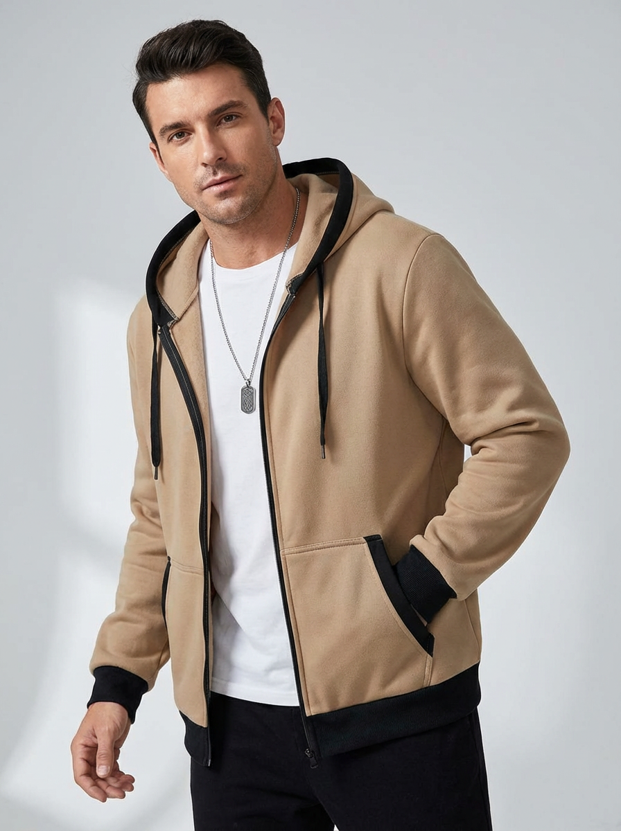 ErgonTrim | Contrast Edge Hoodie