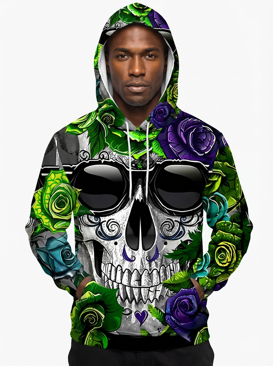 ErgonSkull | 3D Graphic Hoodie