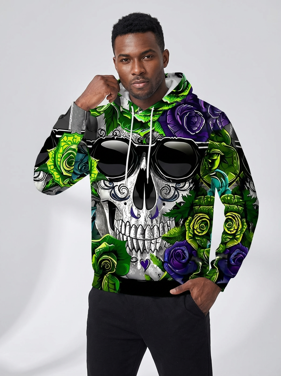 ErgonSkull | 3D Graphic Hoodie